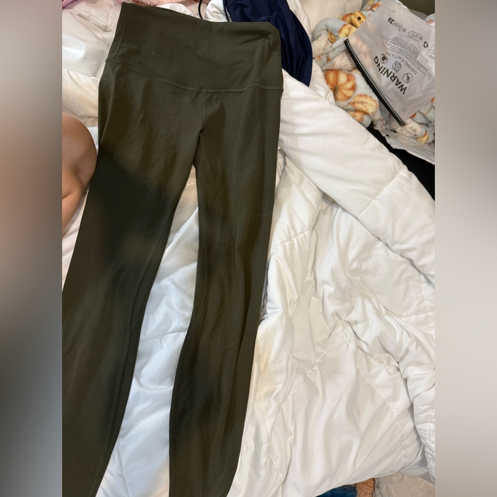 Olive Green lululemon align leggings